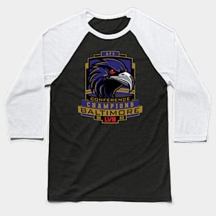 AFC Champs Ravens 2023 Baseball T-Shirt